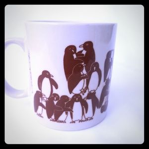 Vintage Taylor and Ng Penguin Orgy Coffee Mug